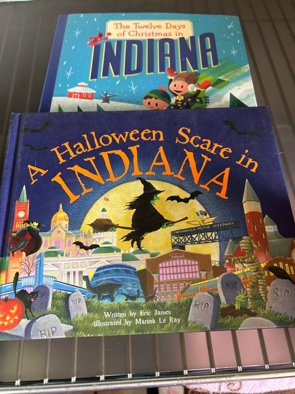 Hardback Book Bundle(2) Indiana Theme